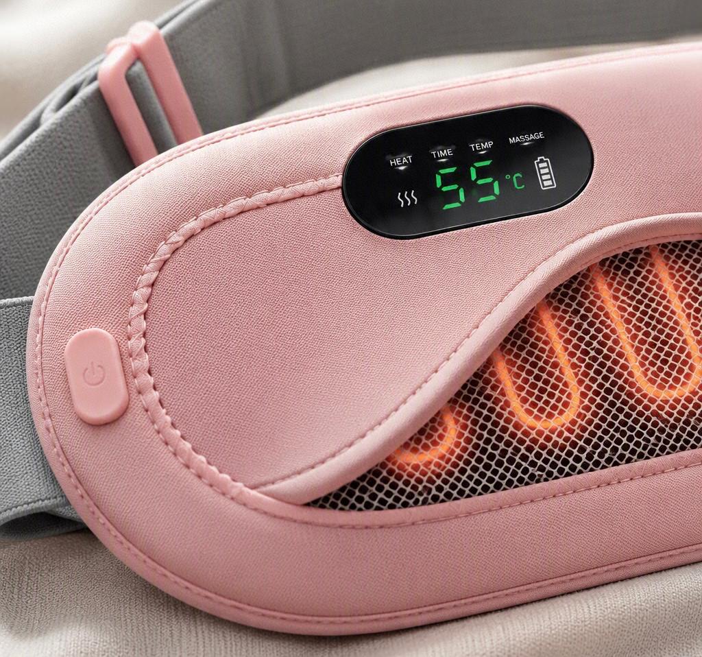 Lunelle™ Wearable Heating & Massage Belt