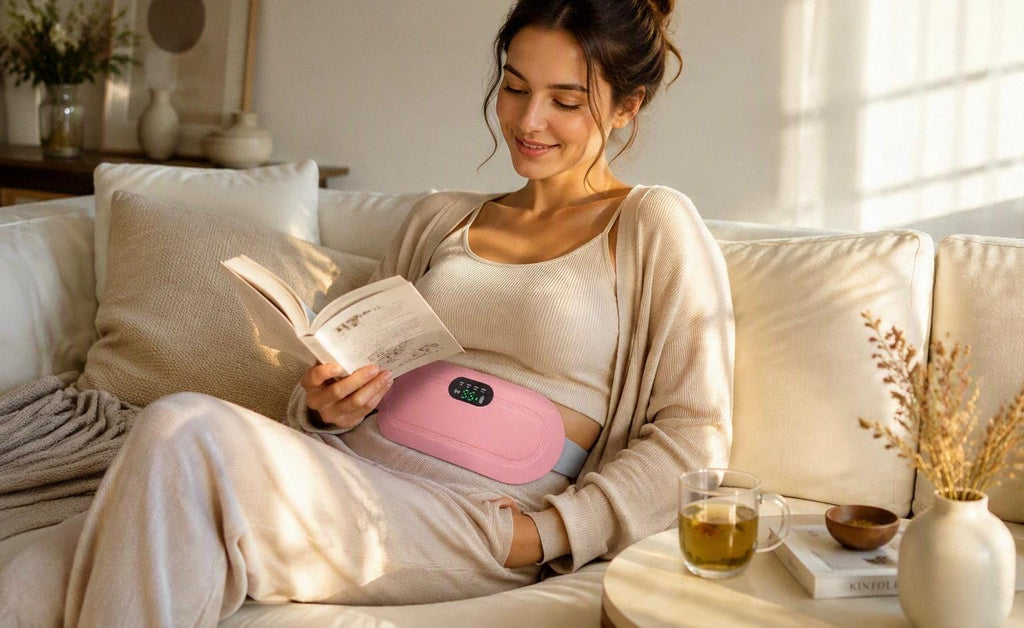 Lunelle™ Wearable Heating & Massage Belt